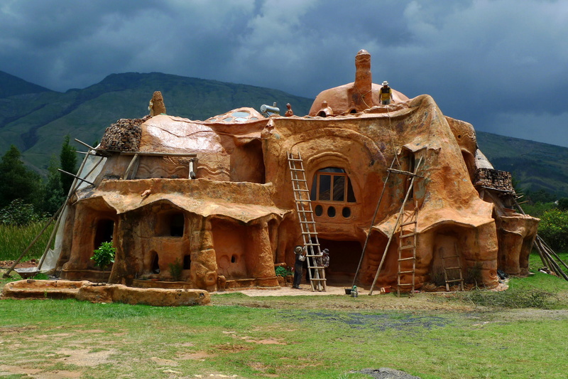 design, religion, stone, day, glade, nature, sky, built structure, building, construction, the past, travel, brown, land, mountain, Colombia, architecture