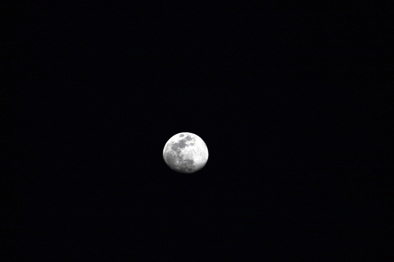 moon, tranquility, night, nature, outdoors, tranquil scene, moon surface, dark, scenics - nature, bogota, majestic, space, black background, astronomy