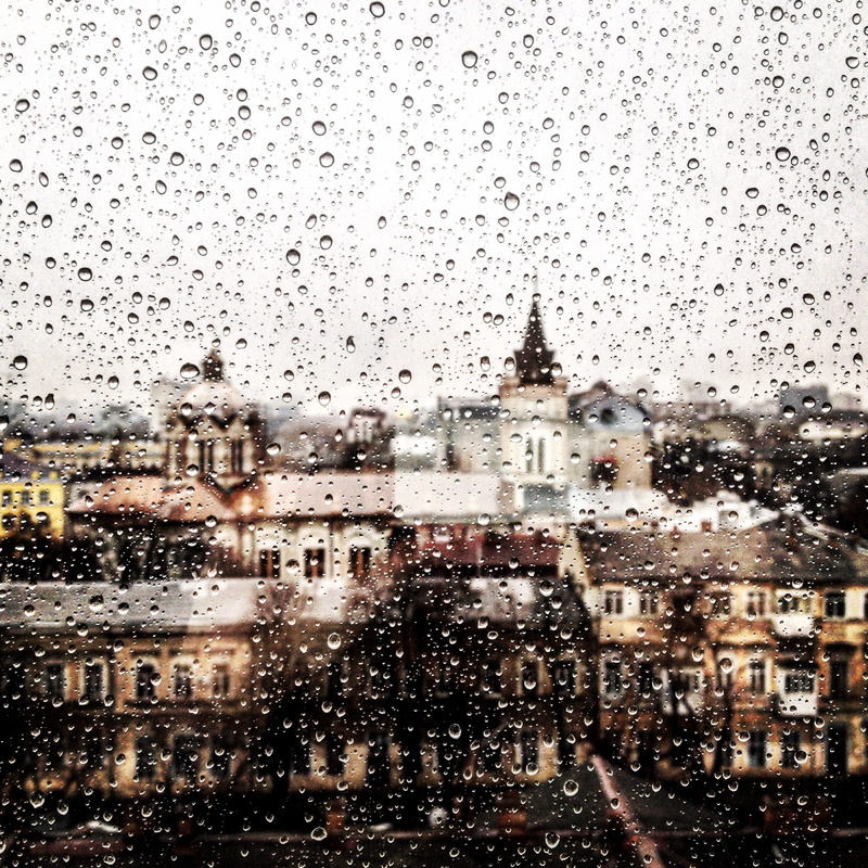 built structure, houses, buildings, transparent, raindrops, day, pane, textured effect, defocused, drop, nature, raindrop, rain, blurred, rainy day, city