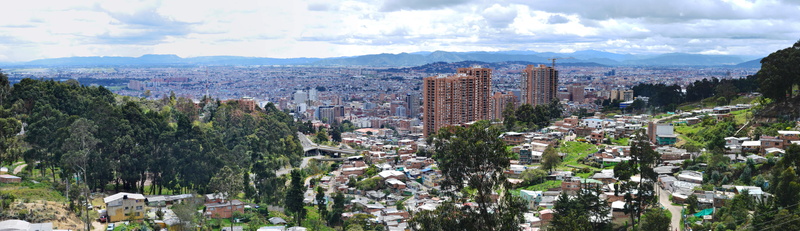 Bogotá, time, 8K, landscape, growth, built Structure, architecture, viewpoint, high angle view, cityscape, urban Scene, View, cities, office building exterior
