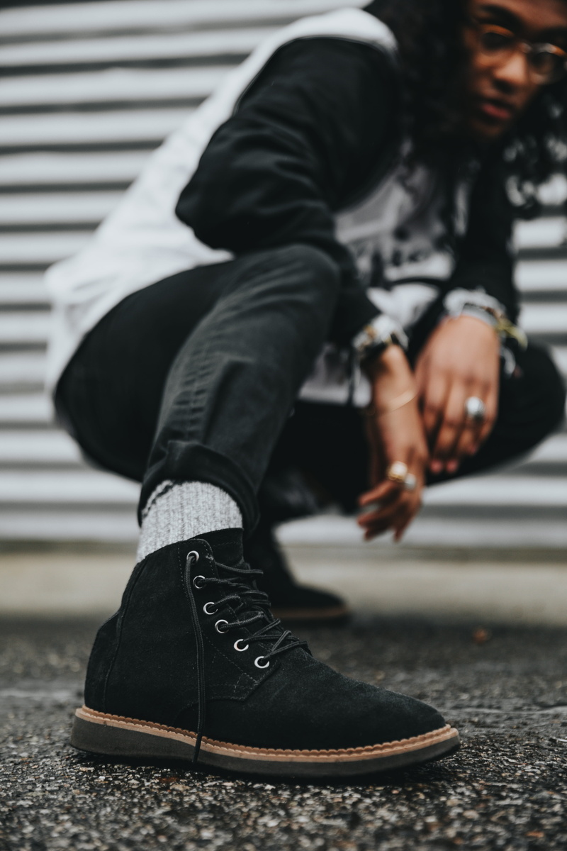 leather, human leg, architecture, grey, socal, focus on foreground, men, real people, californium, uniform, street, casual clothing, timber, adult, sitting