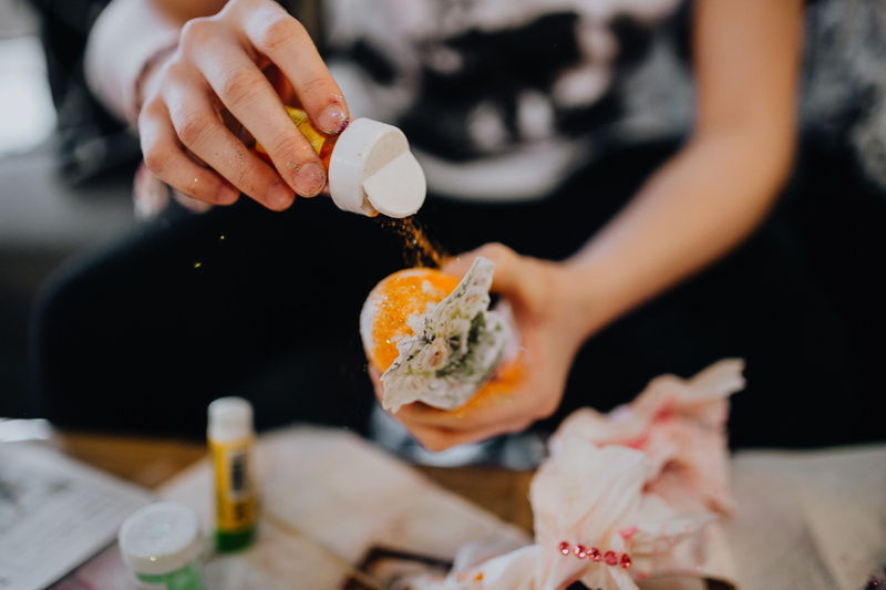 food and drink, women, easter, decoration, wellbeing, food, young adult, diy, adult, decorations, healthy lifestyle, midsection, holding, preparation, preparing food