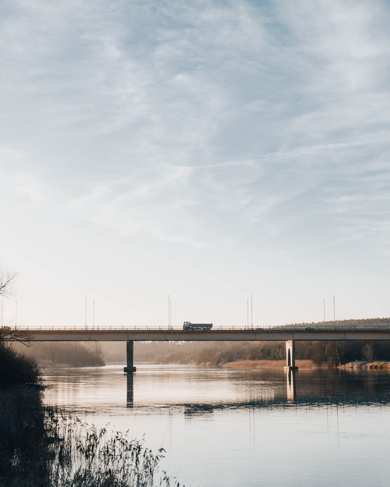 environment, vehicle, beauty in nature, travel, 4K, transportation, outdoors, river, reflection, built structure, calm, architecture, nature, body, sky