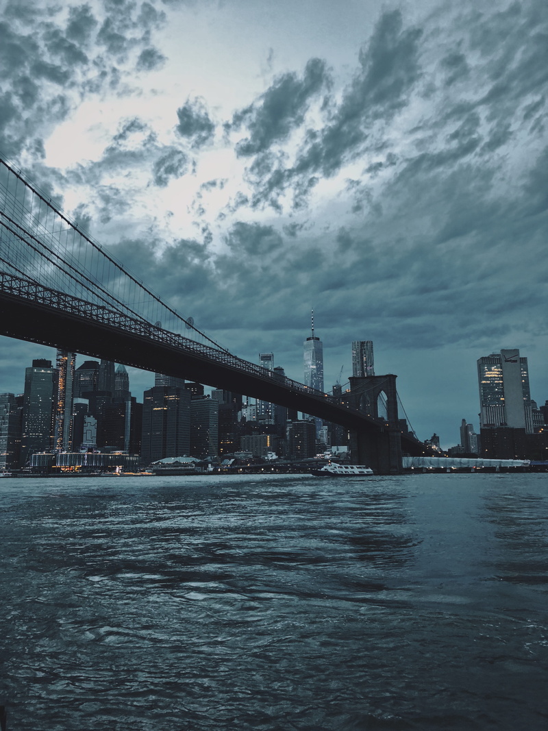 landmark, architecture, buildings, skyline, infrastructure, sunset, river, day, body, harbour, sea, 4K, harbor, evening, pier, city lights, built structure