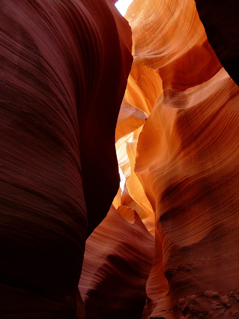 travel destinations, physical geography, eroded, rock, gorge, bright, cave, america, antelope canyon, farbenspiel, page, reddish, formation, no people