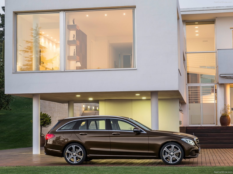 720P, break, 1204, estate, blue, marron, germany, brown, c classe, bleue, mercedes