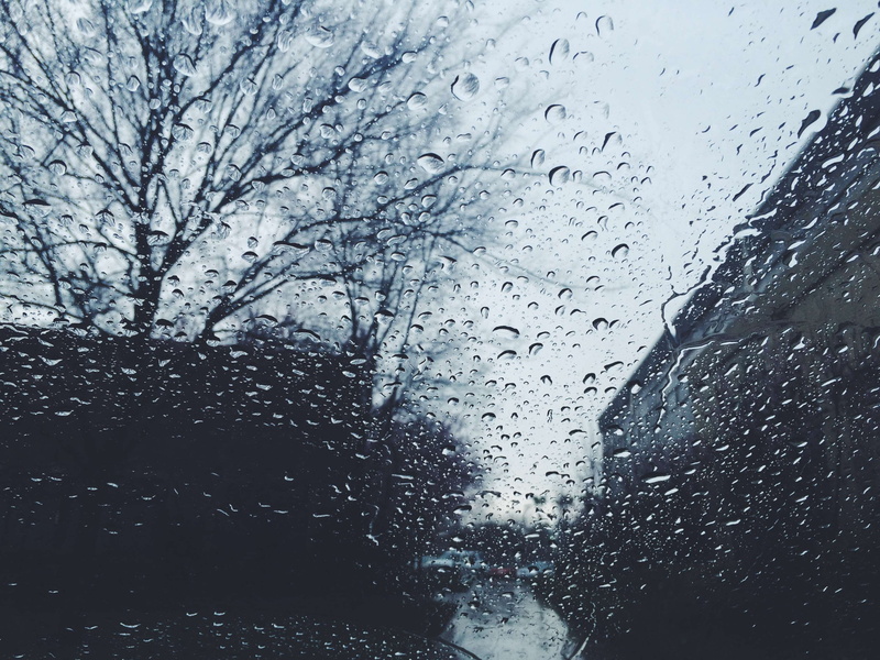 motor vehicle, vehicle interior, mode of transportation, rain, outdoors, transparent, windshield, raindrops, water, drop, wet, no people, raindrop, rainy season