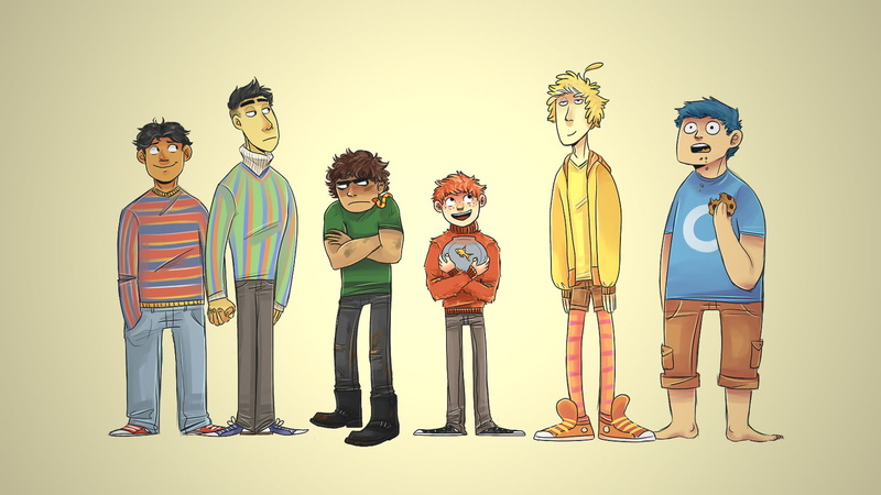fun, childhood, cut out, standing, studio shot, toy, creativity, gang, indoors, colored background, 1080P, street, men, full length, human representation