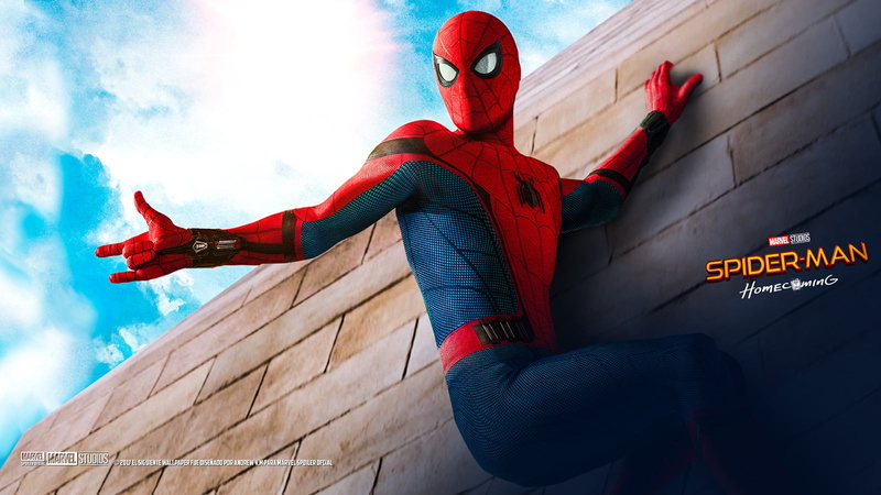 clothing, day, limb, leisure activity, poster, Spider-Man, human body part, human limb, arms outstretched, low angle view, human arm, body part, lifestyles