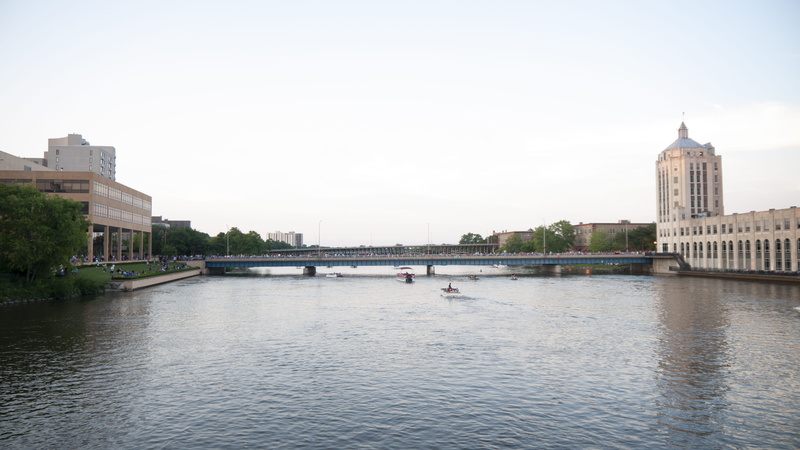 connection, united states, architecture, no people, tourism, rockford, building exterior, river, government, sky, travel destinations, bridge - man made structure