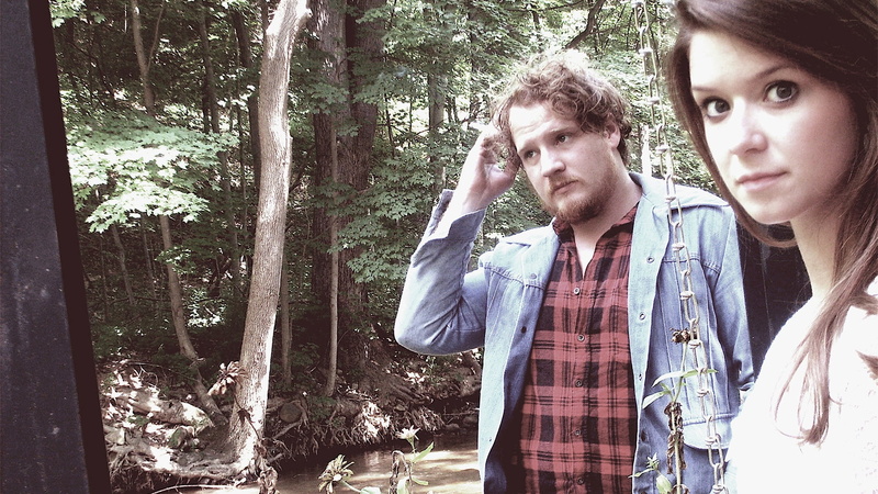 real people, washed, men, outdoors, contemplation, women, young women, portrait, young adult, shirt, woodland, togetherness, blue, man, 1080P, cotton jones