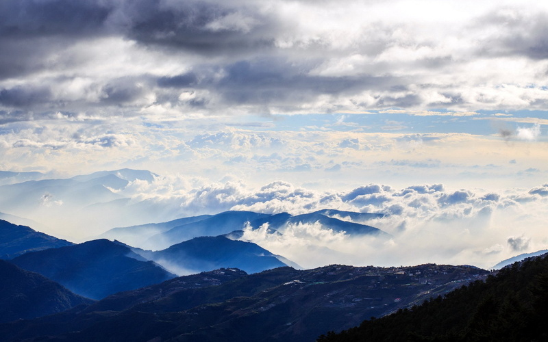 Cloud, Sky, Taiwan, Taroko National Park, 1080P, Fog, Hehuan Mountains, Nantou, National Park