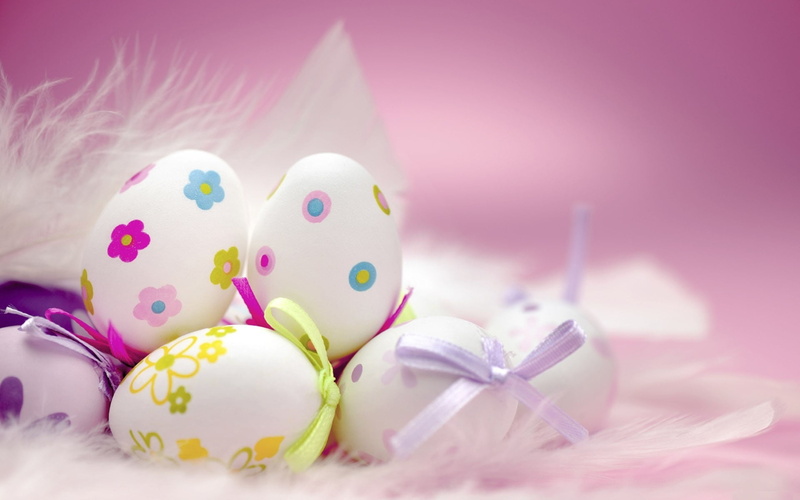 eggs, Festivals / Holidays, multicolored, pink color, food, celebration event, easter egg, festival, holiday - event, Easter, feathers, holiday, indoors