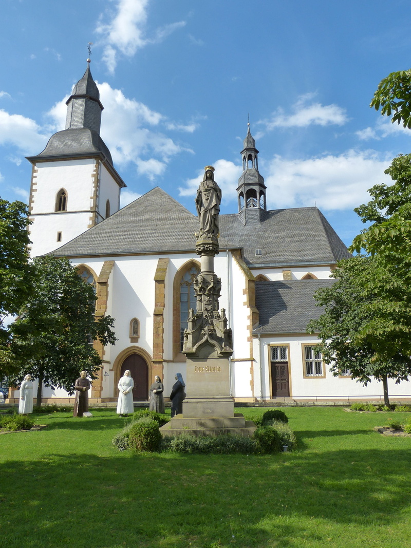 architecture, cloud - sky, belief, nature, day, rheda-wiedenbrück, north rhine westphalia, germany, place of worship, building, church, tree, spirituality