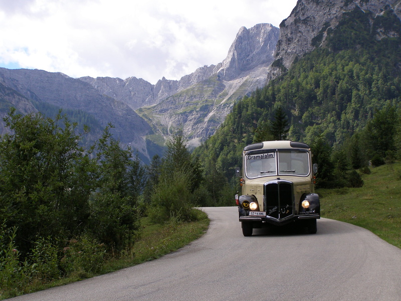 day, semi-truck, austria, growth, plant, mountain, transportation, tyrol, beauty in nature, outdoors, mode of transportation, commercial land vehicle, tree