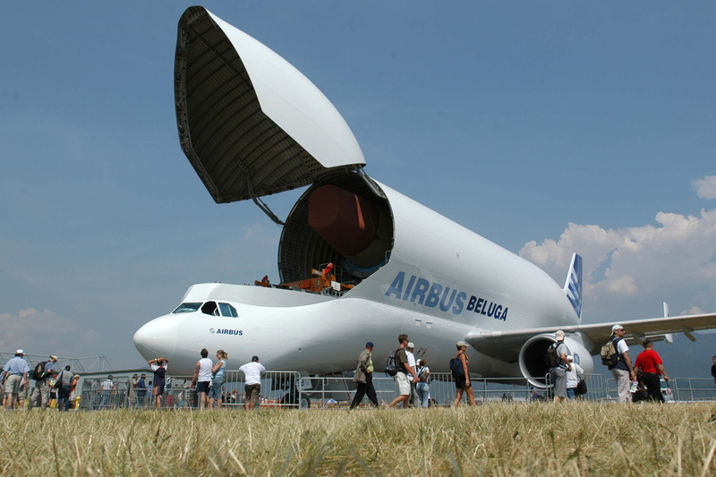 airbus, 2K, sky, beluga, transport, airplane, plane, airliner, a300, 600st, aircrafts, cargo