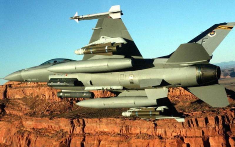 jet, f, planes, silver, plane, f-16, aircraft planes, 1080P, aircraft, rocket, military, bombs