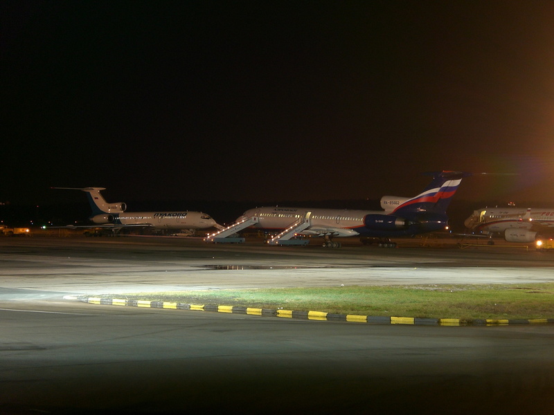 Russia, Aeroflot, Airport, 2K, Tupolev, Pulkovo, Tu-154