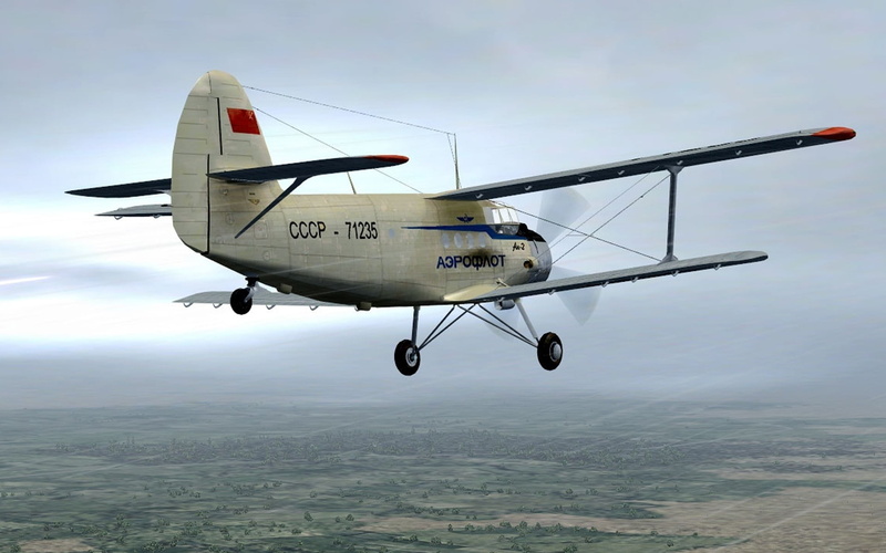 sea, day, no people, mid-air, the plane, An-2, water, nature, flying, outdoors, airplane, transportation, Antonov An-2 aircraft, USSR, Antonov, cloud - sky