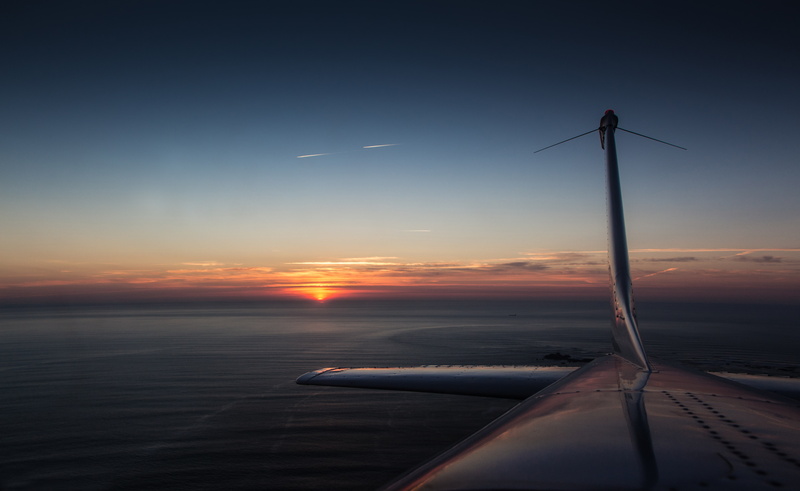 Cessna, the plane, 4K, sunset