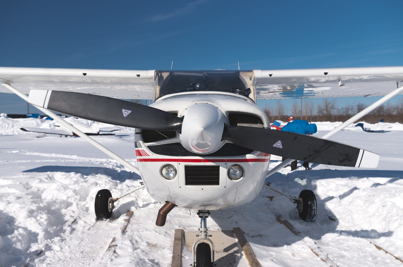 transportation, nature, aerospace industry, white color, cold temperature, mountain, sky, propeller, outdoors, 4K, mode of transportation, no people, snow