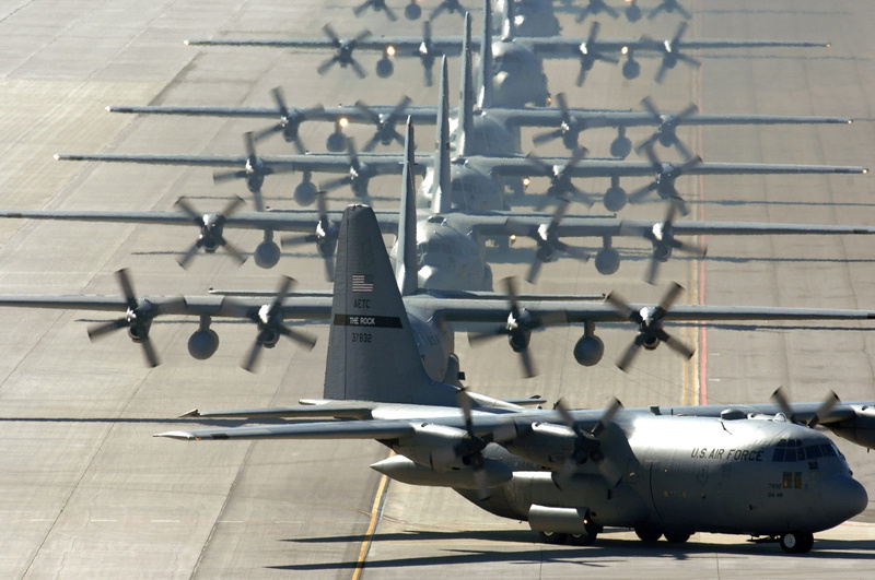 1080P, line, planes, outdoors, airport runway, nature, transport, army, turboprops, travel, mode of transportation, propellers, transportation, airport
