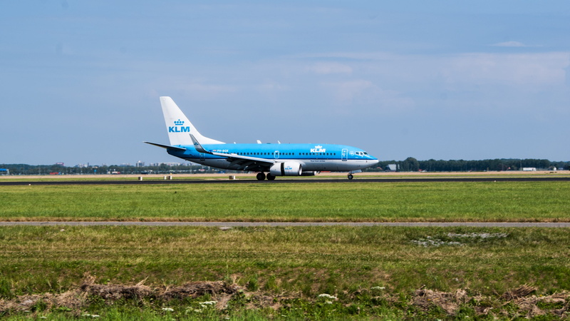 royal, day, transportation, landing, blue, pilot, aerospace industry, airline, side view, fly, 2K, journey, mode of transportation, Schiphol, Blue, Royal