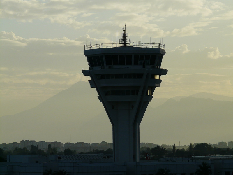 building, city, cloud - sky, nature, turkey, building exterior, sunset, low angle view, fly, air traffic, aviation, transportation, flight control, antalya