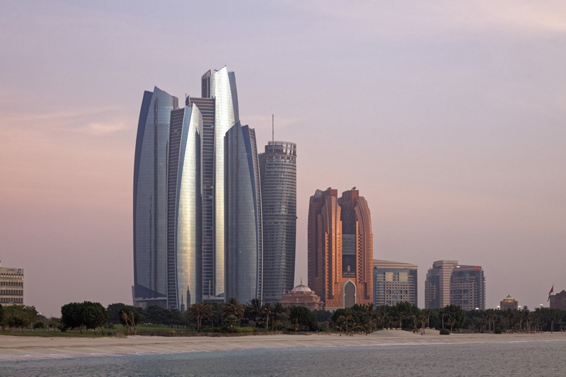 Abu Dhabi, 1080P, Man Made, United Arab Emirates, Building, Etihad Towers