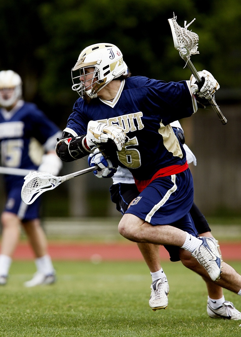 sports helmet, team, high school, active, stick, full length, day, action, sport, lacrosse, gloves, playing, young, lax, amateur, competitive, headwear