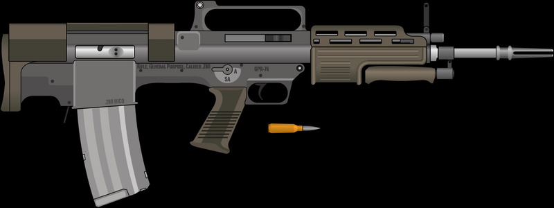 Gpr-76 Assault Rifle, Weapons, 1080P