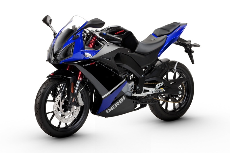 stationary, travel, transportation, 5K, blue, Derbi, still life, cut out, toy, mode of transportation, gpr, motorcycle, bike, silver colored, no people