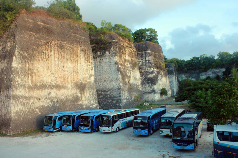 outdoors, no people, nature, nautical vessel, travel, land, tree, plant, water, mode of transportation, sky, cloud - sky, rock formation, bali, garuda wisnu kencana