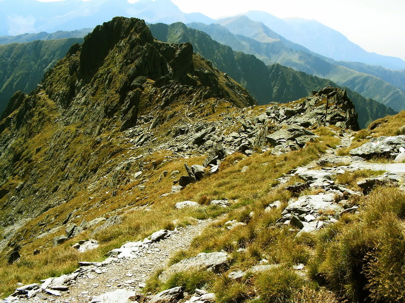 1080P, mountains, peaks, mountain, 3d and abstract, fagaras, romania, trekking