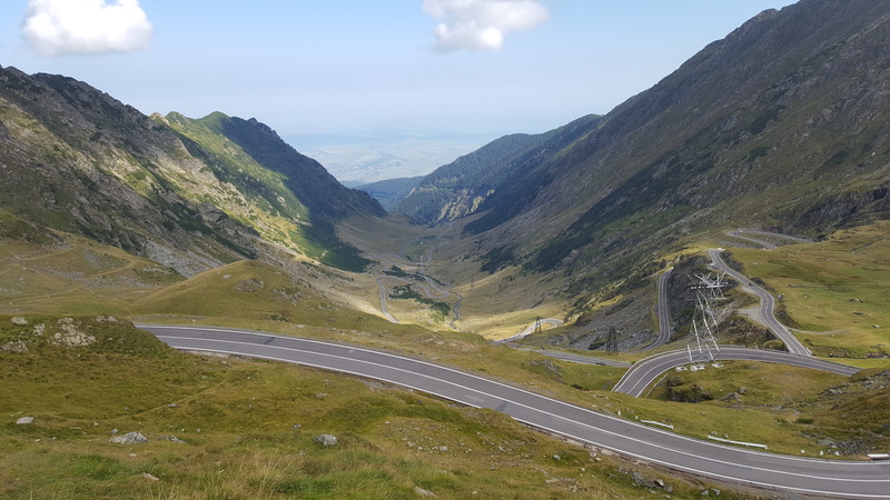 Pass, scenics, sky, land, 5K, outdoors, Transylvania, mountain range, no people, environment, tranquil scene, power, Winding, mountains, tranquility, highway