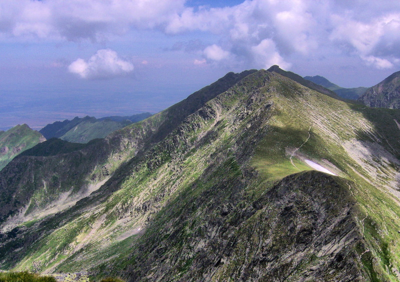 mountains, landscape, day, high angle view, tranquility, nature, mountain, sky, fagaras, tranquil scene, idyllic, non-urban scene, Transylvania, 720P