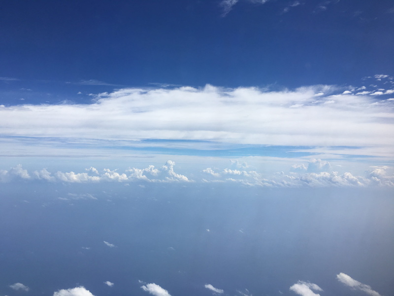 tranquil scene, no people, landscape, sky, flora, clouds, weather, cloud - sky, blue, day, maldives, tranquility, cloud, stratus, scenics - nature, plant