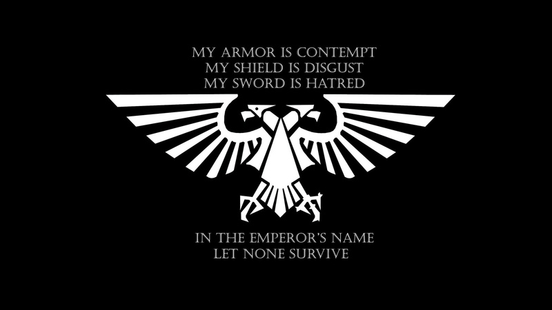 000, Warhammer 40, 1080P, artwork, Imperial Aquila, black background, text, simple background