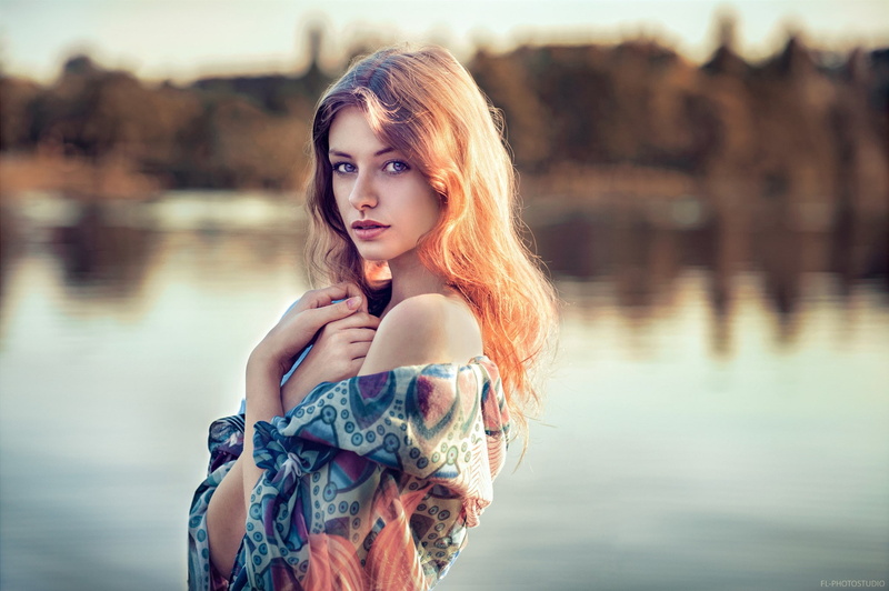 beautiful, girl, nature, blonde, bokeh, 1080P, beautiful girl, photography, 2048x1363