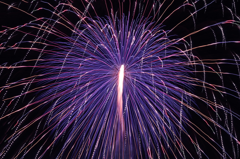 no people, long exposure, blurred motion, outdoors, fourth of July, backgrounds, party - Social Event, firework, 1080P, abstract, motion, firework - Man Made Object