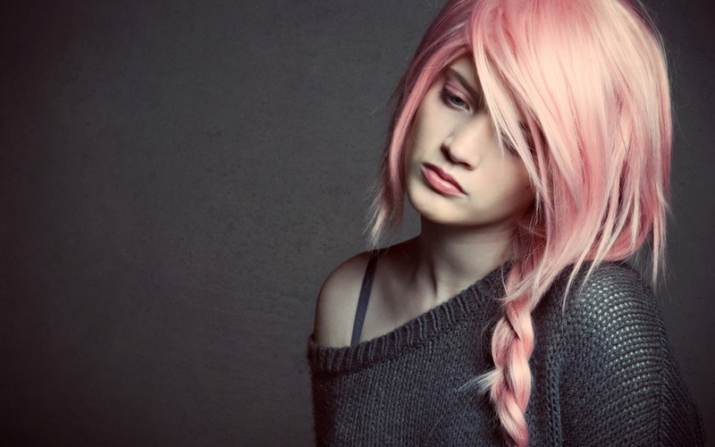 Pink, 1080P, Girl, Pretty, Hair