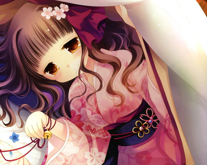 Anime, Midori Kusunoki, 1080P, Higanbana No Saku Yoru Ni