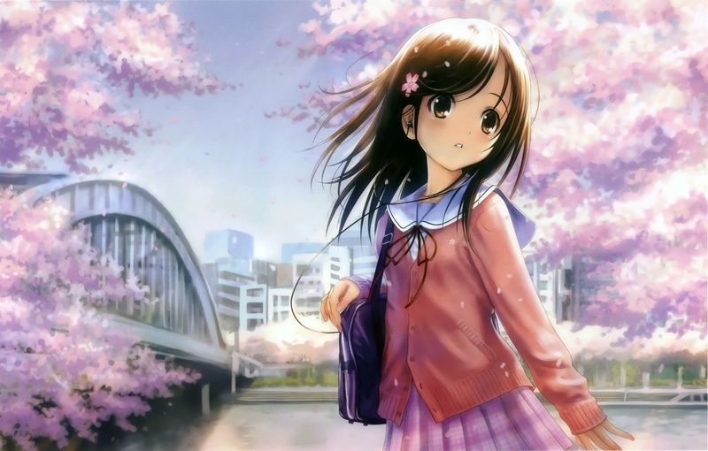 manga, Narcissu, anime, anime girls, 2K