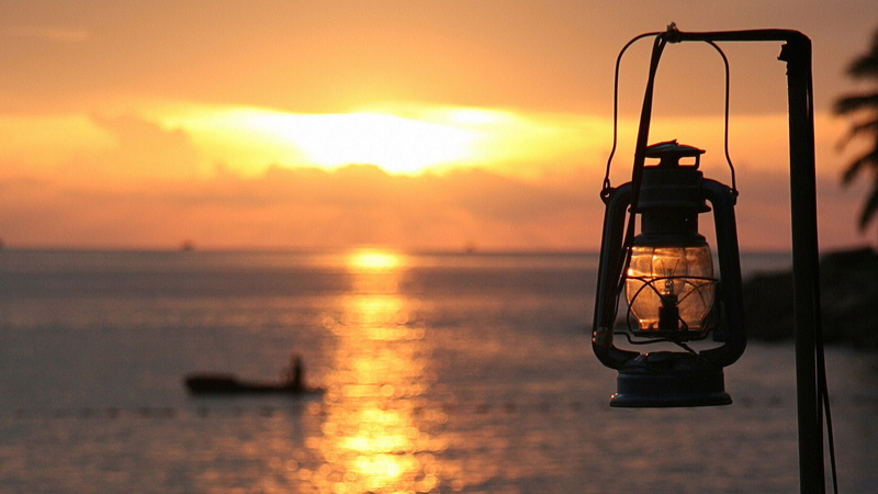 reflection, scenics - nature, sea, orange color, water, trip, no people, 1080P, electric lamp, beauty in nature, cloud - sky, nature, vacations, transportation