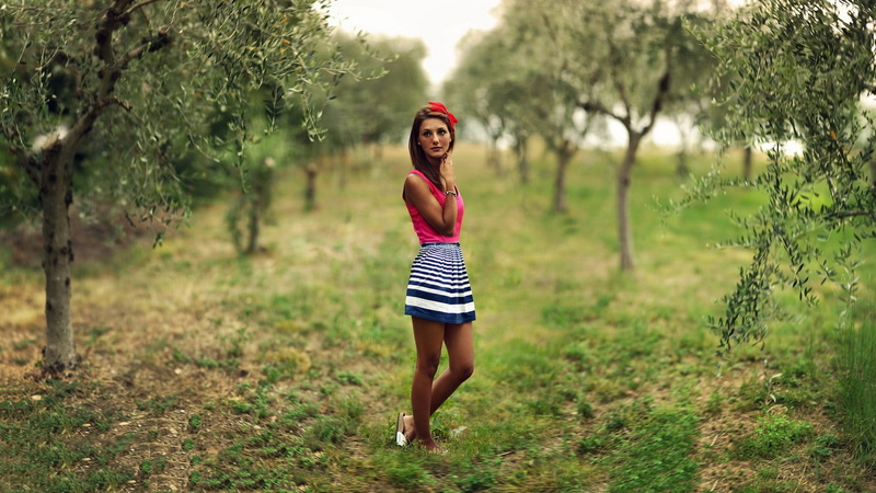 casual clothing, beautiful girl woman images 1920x1080, standing, leisure activity, hat, clothing, tree, beautiful woman, fashion, portrait, young adult