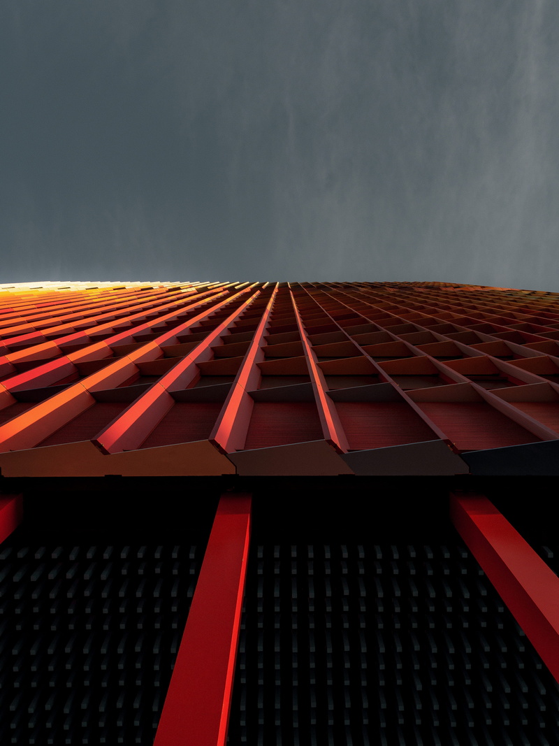 computer hardware, rise, building exterior, roof, architecture, citylife, outdoors, keyboard, blue, golden, high section, roof tile, pattern, hour, day