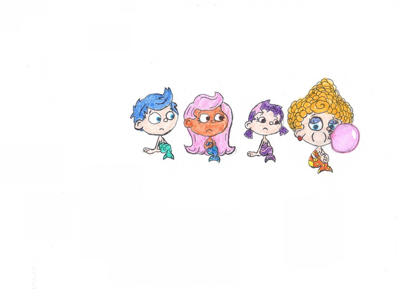 bubble, guppies, 2K