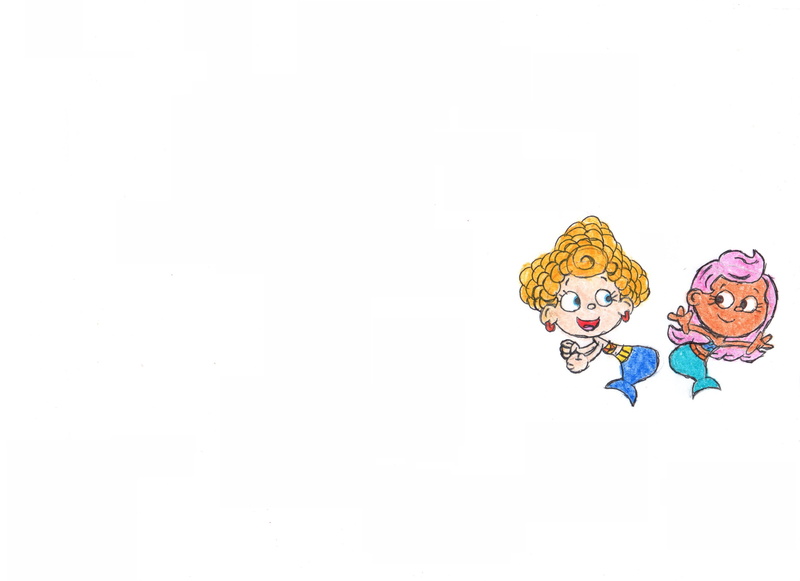 guppies, bubble, 2K