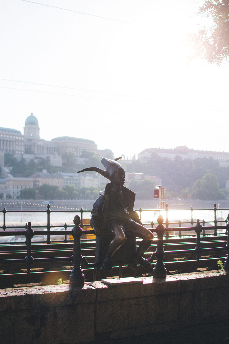 5K, real people, hungary, day, architecture, clothing, building exterior, statue, river, dome, city, railing, sunlight, nature, built structure, sky, building