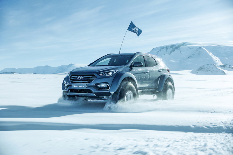 2017, Hyundai Santa Fe, 4K, 4K, Arctic Trucks